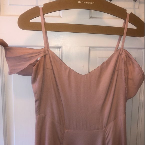 Reformation Poppy Dress - Blush - Picture 5 of 7
